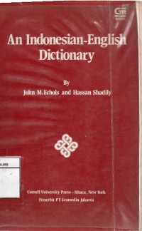 Image of An Indonesian-English Dictionary (Second Edition)