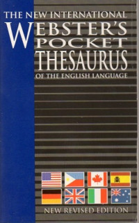 Image of The New International Webster's Pocket Thesaurus of the English Languange : Revisied Edition