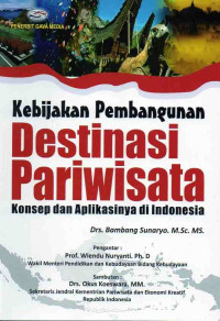 Image of Kebijakan Pembangunan Destinasi Pariwisata