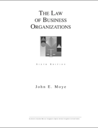 Image of The Law of Business Organizations 6th Edition (E-Book)