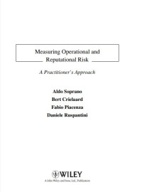 Image of Measuring Operational and Reputational Risk: A Practitioners Approach (E-Book)