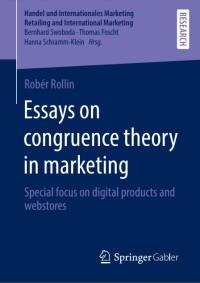 Image of Essays on Congruence Theory in Marketing: Special Focus on Digital Products and Webstores (E-Book)