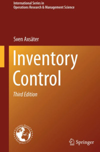 Image of Inventory Control (E-Book)