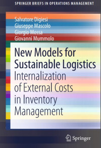 Image of New Models for Sustainable Logistics: Internalization of External Costs in Inventory Management (E-Book)