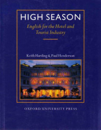 Image of High Season English for the Hotel and Tourist Industry (E-Book)