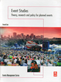 Image of Event Studies : Theory, Research and Policy For Planned Events