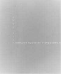 Image of Minimalist Homes By Steven Leung II