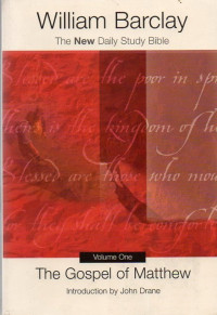 Image of The New Daily Study Bible : The Gospel Of Matthew [vol. One]