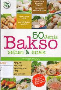 Image of 50 Jenis Bakso Sehat & Enak