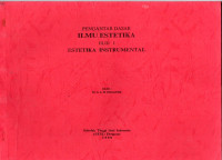 Image of Pengantar Dasar Ilmu Estetika Jilid I : Estetika Instrumental
