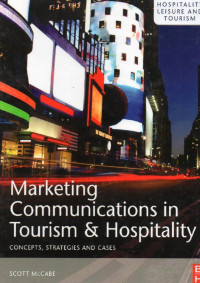Image of Marketing Communications In Tourism & Hospitality