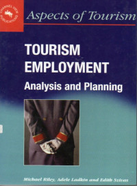 Image of Tourism Employment : Analysis and Planning