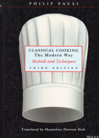 Image of Classical Cooking The Modern Way : Methods and Techniques