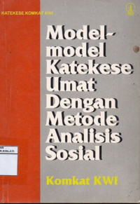 Image of Model-Model Katekese Umat dengan Metode Analisis Sosial