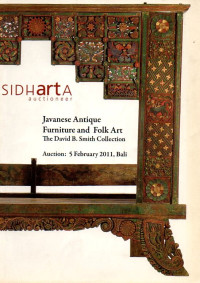 Image of Sidharta Auctioneer : Javanese Antique Furniture and Folk Art