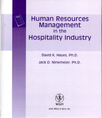 Image of Human Resources Management In The Hospitality Industry