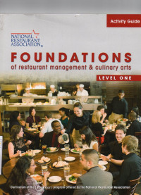 Image of Foundations of Restaurant Management & Culinary Arts (Level One)
