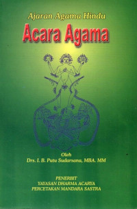 Image of Ajaran Agama Hindu : Acara Agama