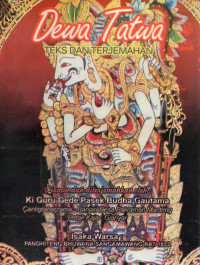 Image of Dewa Tatwa : Teks dan Terjemahan
