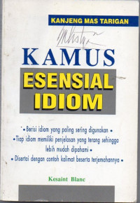 Image of Kamus Esensial Idiom