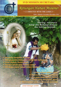 Image of Renungan Harian Misioner (5 Minutes With The Lord) Edisi : Oktober-November-Desember 2014