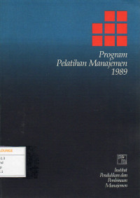 Image of Program Pelatihan Manajemen 1989
