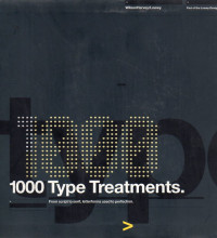 Image of 1000 Type Treatments (From Script to Serif, Letterforms Used to Perfection)