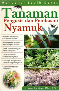 Image of Mengenal Lebih Dekat : Tanaman Pengusir dan Pembasmi Nyamuk