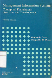 Image of Management Information Systems Conceptual Foundation, Structure, and Development