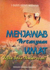 Image of Menjawab Pertanyaan Umat : Yajna Sesa Pemborosan?