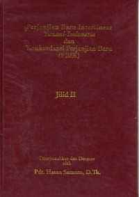 Image of Perjanjian Baru Interlinear Yunani-Indonesia dan Konkordansi Perjanjian Baru (PBIK) Jilid II
