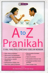 Image of A to Z Pranikah : 11 Hal yang Perlu Diketahui sebelum Menikah