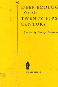Image of Deep Ecology for the Twenty-First Century