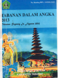 Image of Tabanan dalam Angka 2013 (Tabanan Regency in Figures 2013)