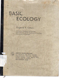 Image of Basic Ecology