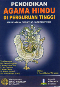 Image of Pendidikan Agama Hindu di Perguruan Tinggi