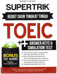 Image of Supertrik : Rebut Skor Tingkat Tinggi Toeic