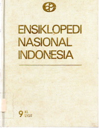 Image of Ensiklopedia Nasional Indonesia (Jilid 9)