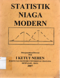 Image of Statistik Niaga Modern