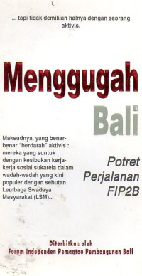 Image of Menggugah Bali