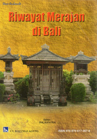Image of Riwayat Merajan di Bali