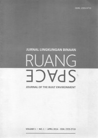 Image of Jurnal Lingkungan Binaan: Ruang Space Journal of The Built Environment