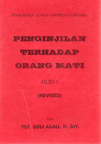Image of Penginjilan Terhadap Orang Mati: Jilid 1 [Revised]