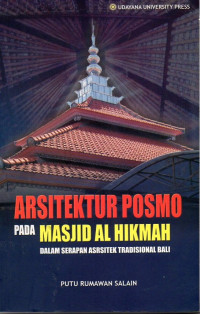 Image of Arsitektur Posmo Pada Masjid Al Hikmah Dalam Serapan Arsitektur Tradisional Bali