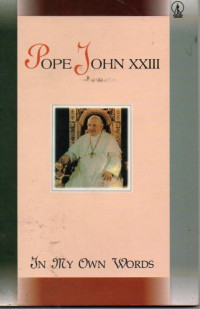 Image of Pope John XXIII : In My Own Words