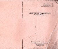 Image of Arsitektur Tradisional Daerah Bali