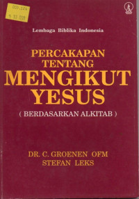 Image of Percakapan tentang Mengikut Yesus
