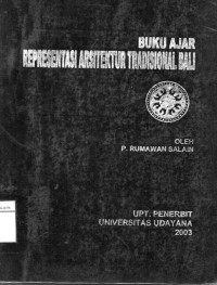 Image of Buku Ajar Representasi Arsitektur Tradisional Bali