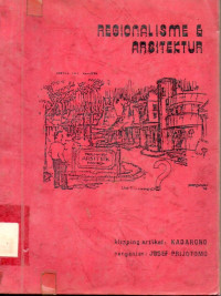 Image of Regionalisme & Arsitektur