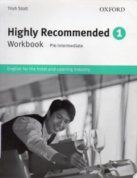 Image of Highly Recommended 1 Workbook (Pre-Intermediate)